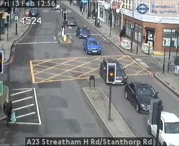 South Cambridgeshire: Croydon: A23 Streatham H Rd/Stanthorp Rd