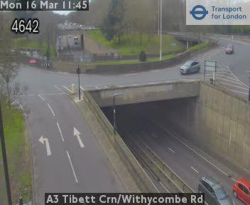 London: A3 Tibett Crn/Withycombe Rd