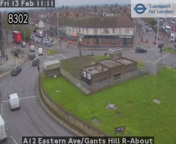 Wealden: Heathfield and Waldron: A12 Eastern Ave/Gants Hill R-About