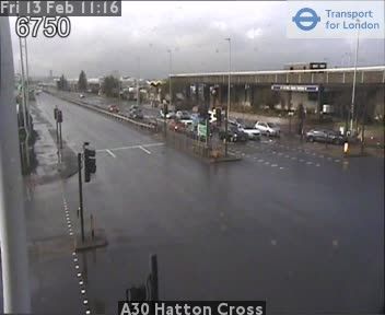 London: A30 Hatton Cross