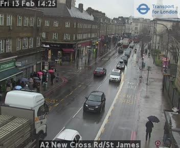 London: A2 New Cross Rd/St James