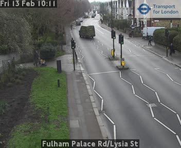 London: Fulham Palace Rd/Lysia St