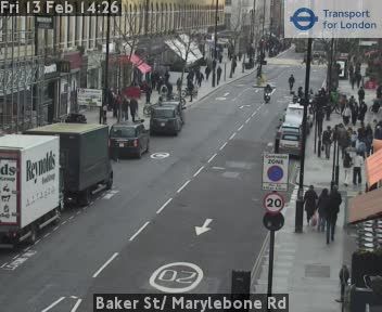 London: Baker St/ Marylebone Rd