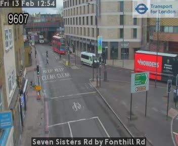 North Cheam: Seven Sisters Rd by Fonthill Rd