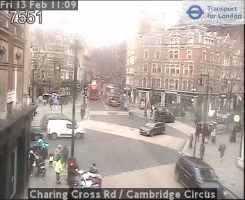 London: Charing Cross Rd - Cambridge Circus