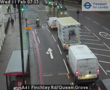 London: A41 Finchley Rd/Queen Grove
