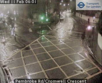 London: Pembroke Rd/Cromwell Crescent