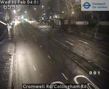 London: Cromwell Rd/Collingham Rd