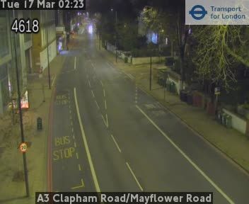 London: A3 Clapham Road/Mayflower Road