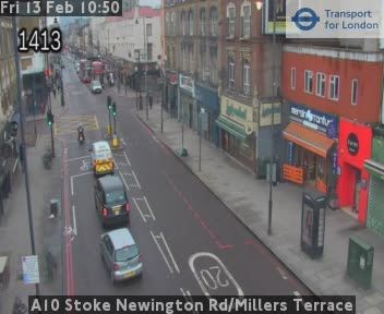 North Cheam: A10 Stoke Newington Rd/Millers Terrace