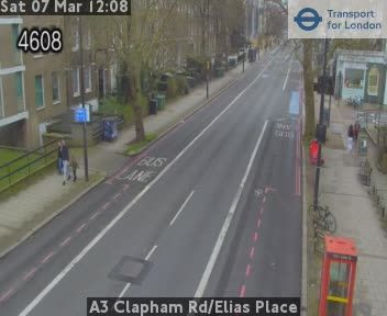 London: A3 Clapham Rd/Elias Place