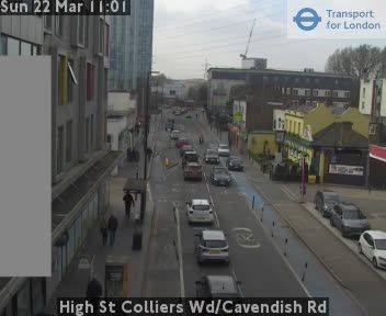 London: High St Colliers Wd/Cavendish Rd