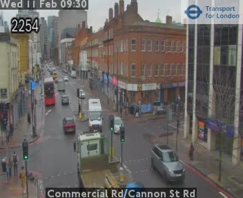 London: Commercial Rd/Cannon St Rd