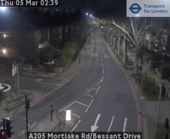 Acton: A205 Mortlake Rd/Bessant Drive