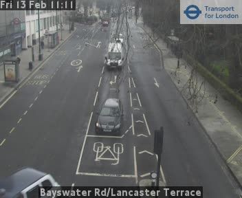 London: Bayswater Rd/Lancaster Terrace