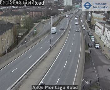London Borough of Haringey: A406 Montagu Road