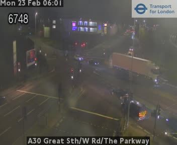London: A30 Great Sth/W Rd/The Parkway
