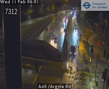 London: A40 /Argyle Rd
