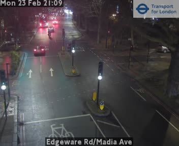 London: Edgeware Rd/Madia Ave
