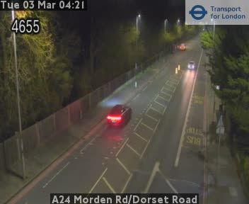 London: A24 Morden Rd/Dorset Road