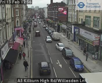 London: A5 Kilburn High Rd/Willesden Ln
