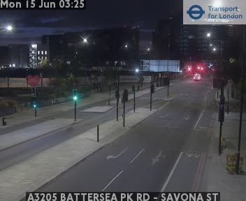 London: A3205 BATTERSEA PK RD - SAVONA ST