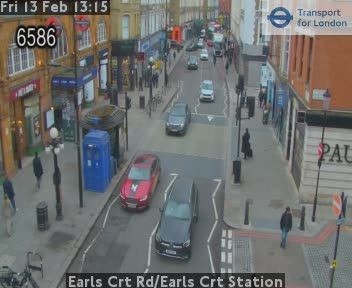 London: Earls Crt Rd/Earls Crt Station