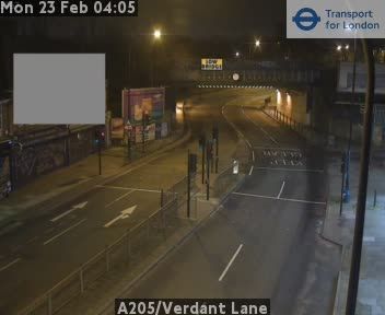 London: A205/Verdant Lane