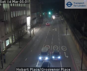 London: Hobart Place/Grosvenor Place