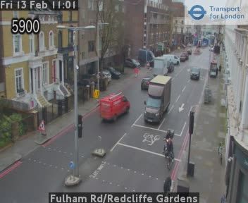London: Fulham Rd/Redcliffe Gardens