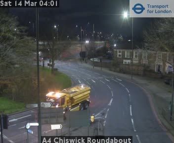 Acton: A4 Chiswick Roundabout