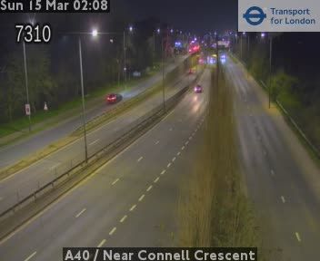 London Borough of Ealing: A40 - Near Connell Crescent