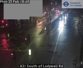 London: A21 South of Ladywell Rd
