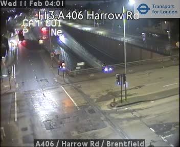 London: A406 - Harrow Rd - Brentfield