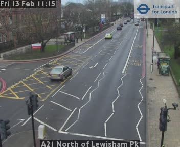 London: A21 North of Lewisham Pk