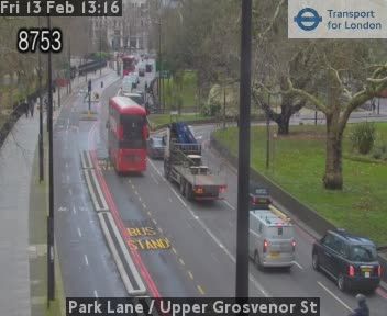 London: Park Lane - Upper Grosvenor St