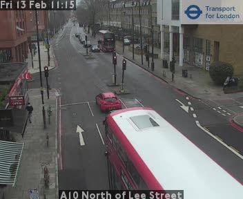 City of London: A10 North of Lee Street