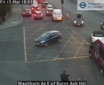 London: Westhorn Av E of Burnt Ash Hill