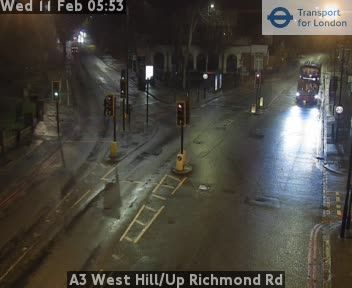 London: A3 West Hill/Up Richmond Rd