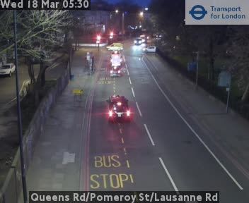 London: Queens Rd/Pomeroy St/Lausanne Rd