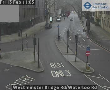 London: Westminster Bridge Rd/Waterloo Rd