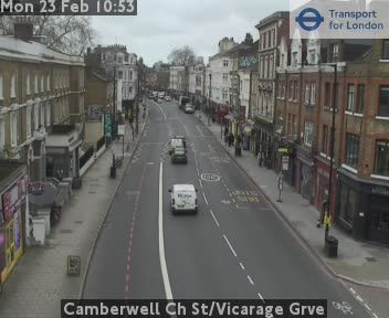London: Camberwell Ch St/Vicarage Grve