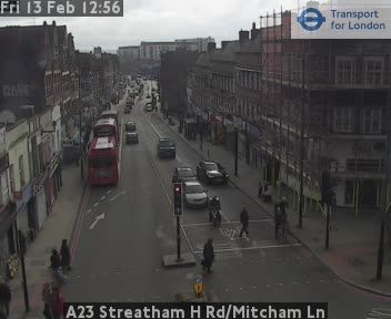 South Cambridgeshire: Croydon: A23 Streatham H Rd/Mitcham Ln