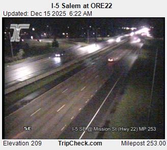 Keizer: I-5 Salem at ORE22