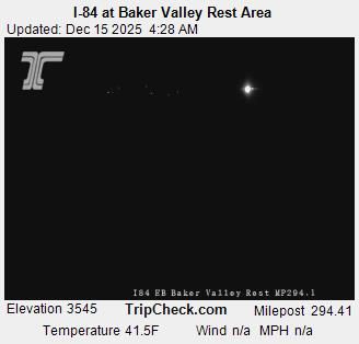 Haines: I-84 at Baker Valley Rest Area