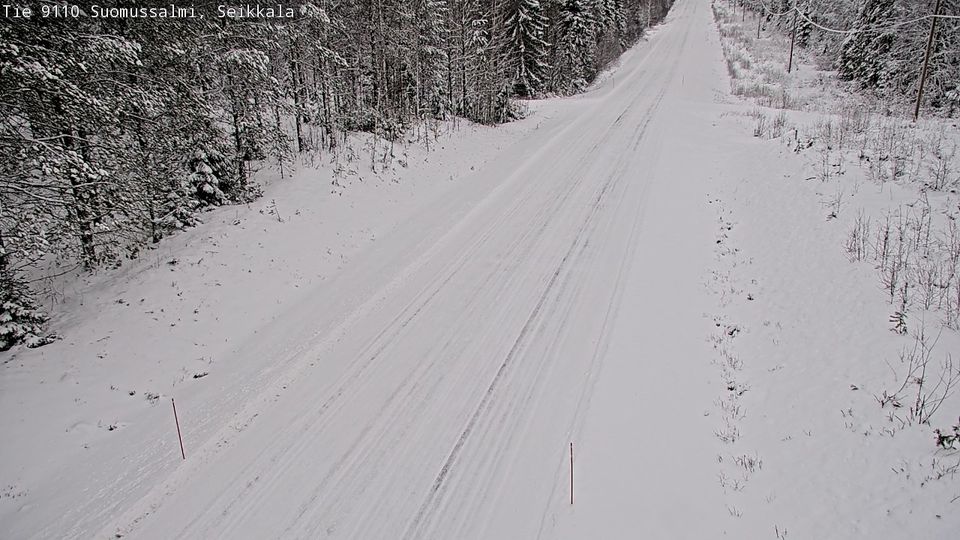 Suomussalmi: Tie 9110 - Seikkala - Tie