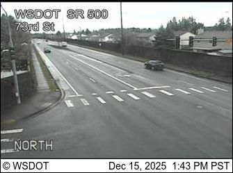 Battle Ground: SR 500 at MP 9.8: 73rd St
