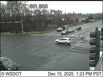 Battle Ground: SR 500 at MP 10.1: 162nd Ave & 4th Plain