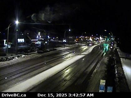 Smithers › North: Highway 16 at Main Street in - looking north