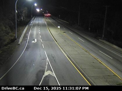 Area A › North: Highway 1 at South Shawnigan Lake Road, looking north